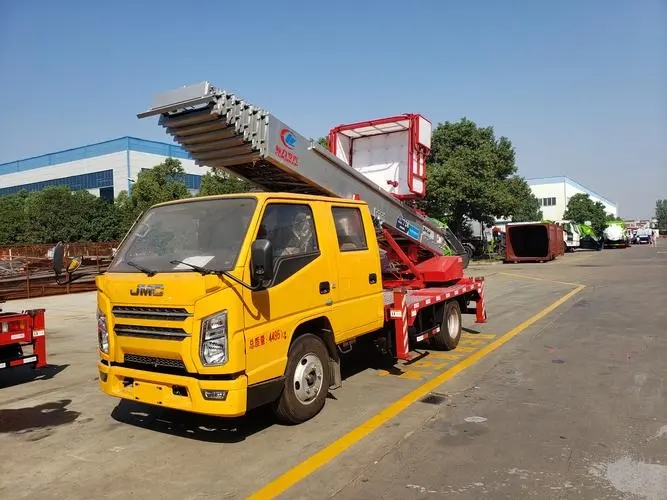 花都附近云梯车出租 砂石搬运